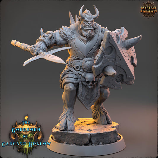 Demon Fighter - Orhaz Drex | Daybreak Miniatures | 3D printed miniature | Tabletop Games | Dungeons and Dragons | Wargaming | D&D