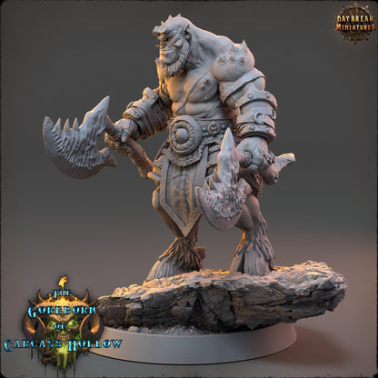 Demon Fighter - Thalrak Rynor | Daybreak Miniatures | 3D printed miniature | Tabletop Games | Dungeons and Dragons | Wargaming | D&D