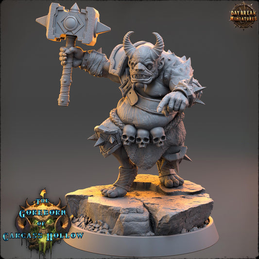 Demon Fighter - Valthor Gazz | Daybreak Miniatures | 3D printed miniature | Tabletop Games | Dungeons and Dragons | Wargaming | D&D