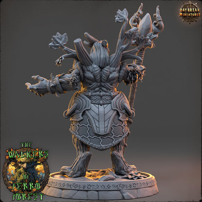 3D Printed Ent Miniature: Solrath Nyxwither - D&D Tabletop Gaming