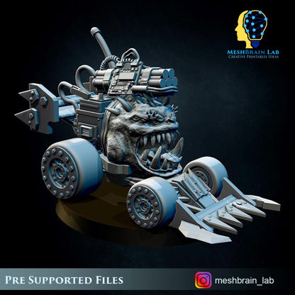 Ork Pet Bomb | Wargaming | Tabletop | 3D printed miniature | OPR compatible
