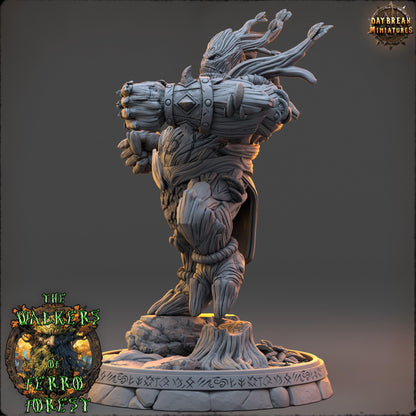 Ent Brawler - Zareth Thornveil | Daybreak Miniatures | 3D printed miniature | Tabletop Games | Dungeons and Dragons | Wargaming | D&D