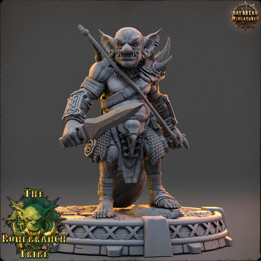 Goblin Hunter - Narkz the Hollow | Daybreak Miniatures | 3D printed | Tabletop | Dungeons and Dragons | Wargaming | D&D