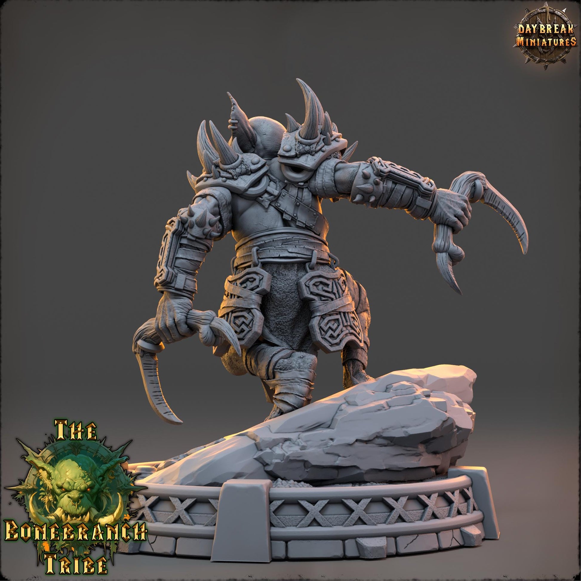Goblin Rogue- Varka Spinechewer | Daybreak Miniatures | 3D printed | Tabletop | Dungeons and Dragons | Wargaming | D&D