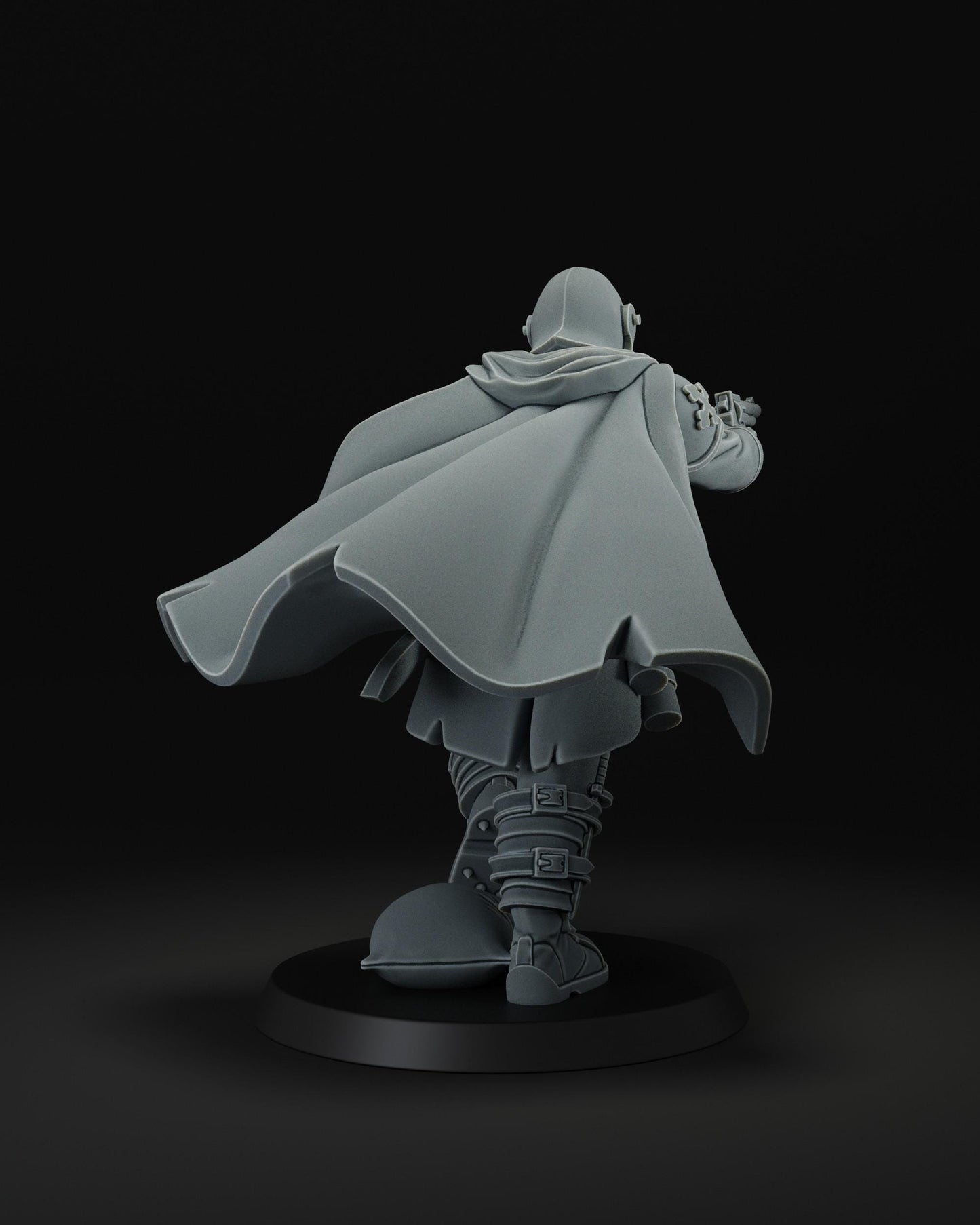 Trench Gunslinger | JK Remo | Wargaming | Tabletop | 3D printed miniature | Trench Crusade compatible | Pilgrim