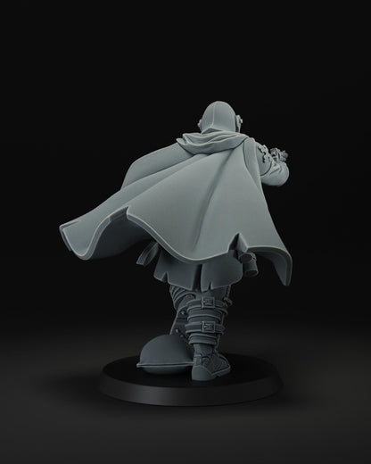 Trench Gunslinger | JK Remo | Wargaming | Tabletop | 3D printed miniature | Trench Crusade compatible | Pilgrim
