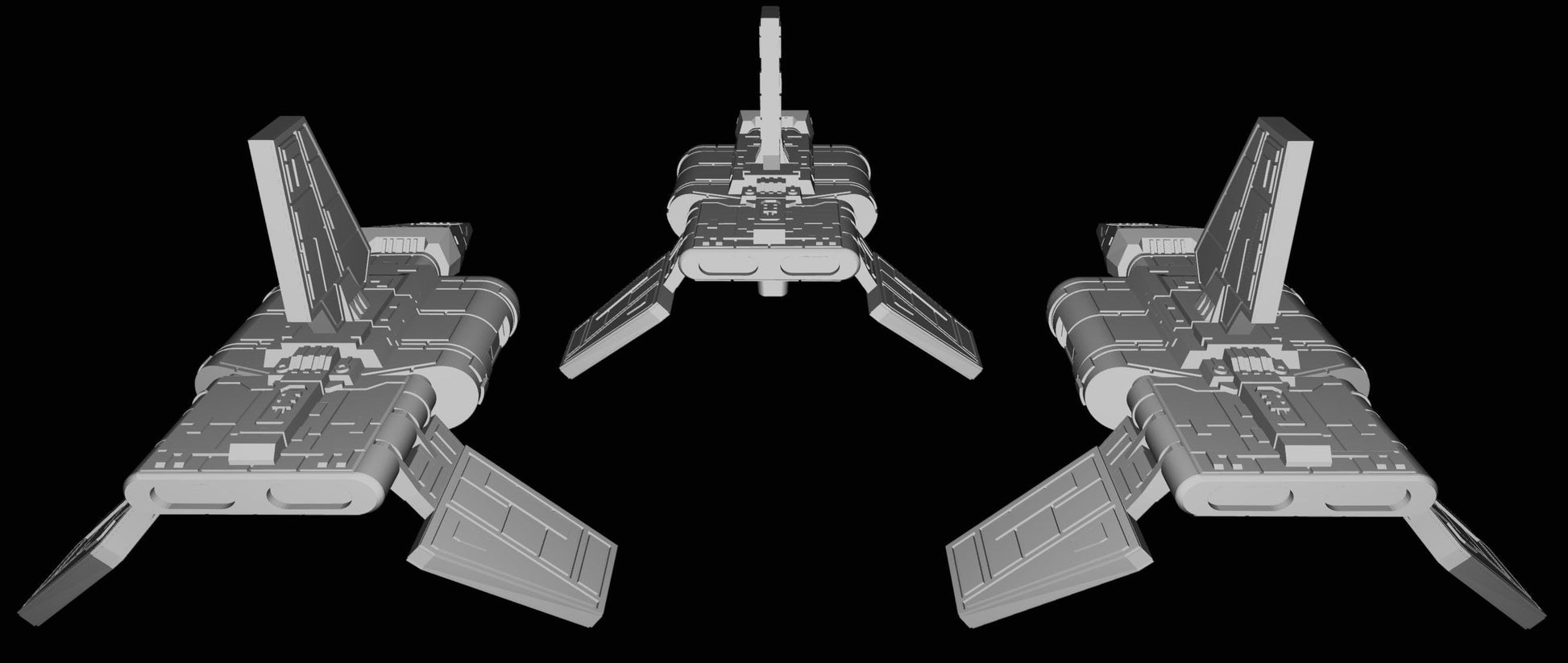 Imperial Sentinel class landing Kraft 4pcs : 3D Printed Armada proxy