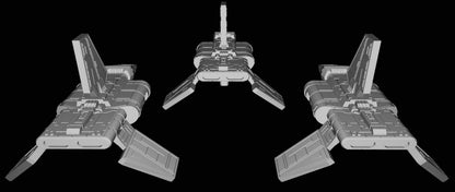 Imperial Sentinel class landing Kraft 4pcs : 3D Printed Armada proxy