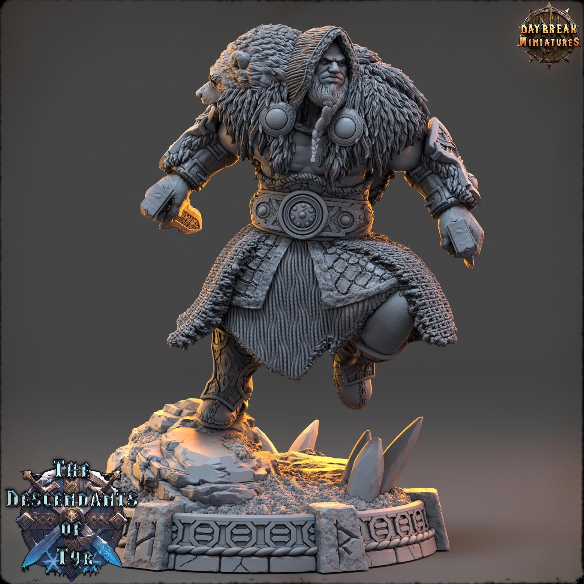 Human Assasin - Leif Ashwarden | Daybreak Miniatures | 3D printed | Tabletop | Dungeons and Dragons | Wargaming | D&D
