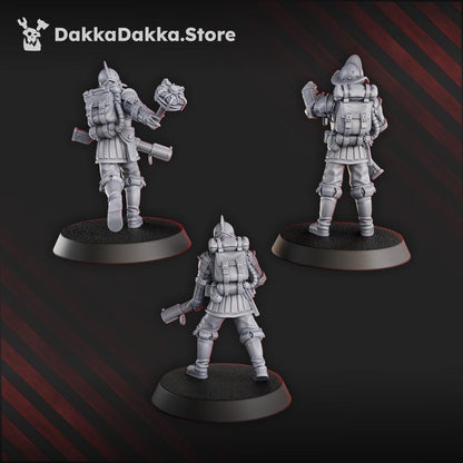 Conquistador Bombers | DakkaDakka | Wargaming | Tabletop | 3D printed miniature | Trench Crusade compatible