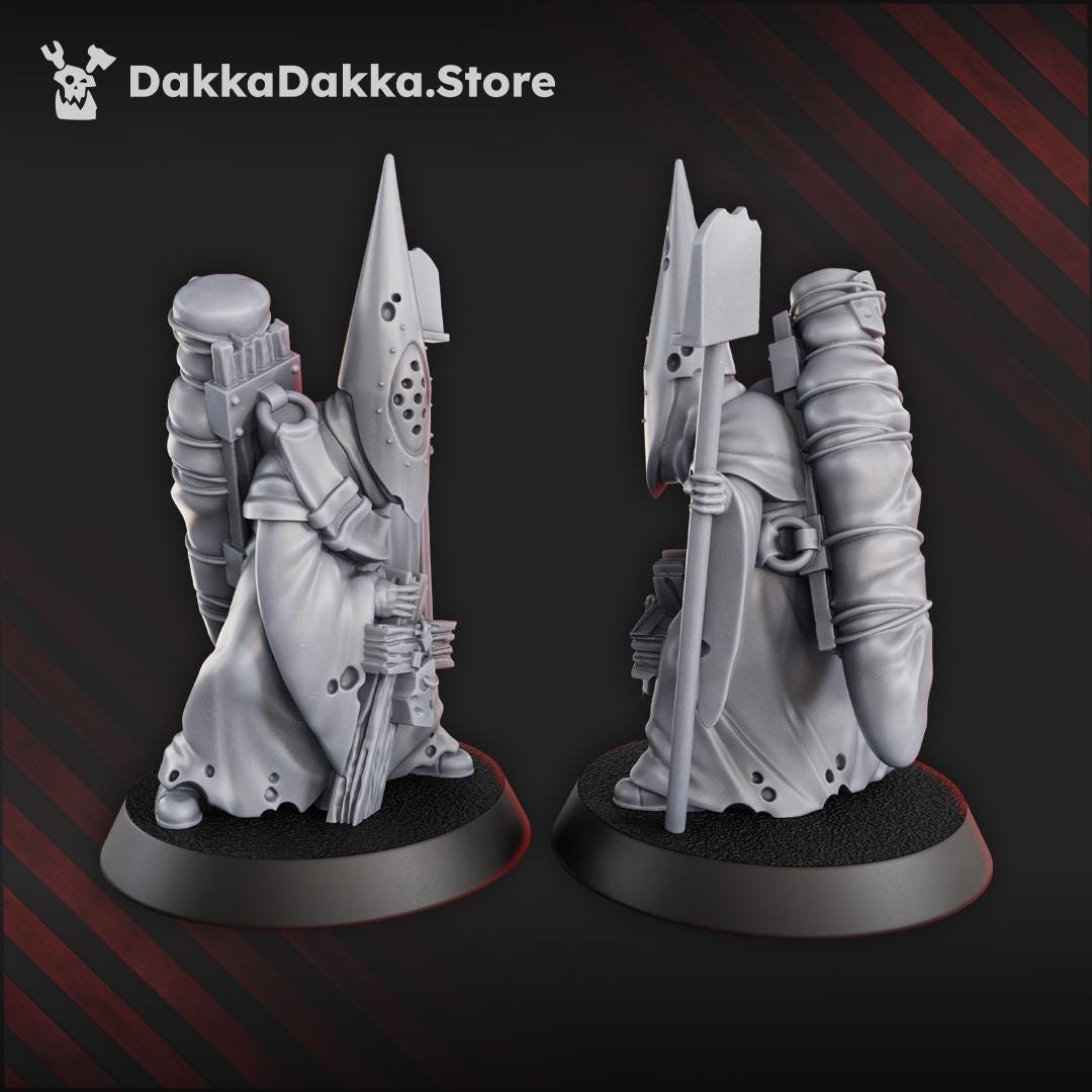 Gravekeeper | DakkaDakka | Wargaming | Tabletop | 3D printed miniature | Trench Crusade compatible