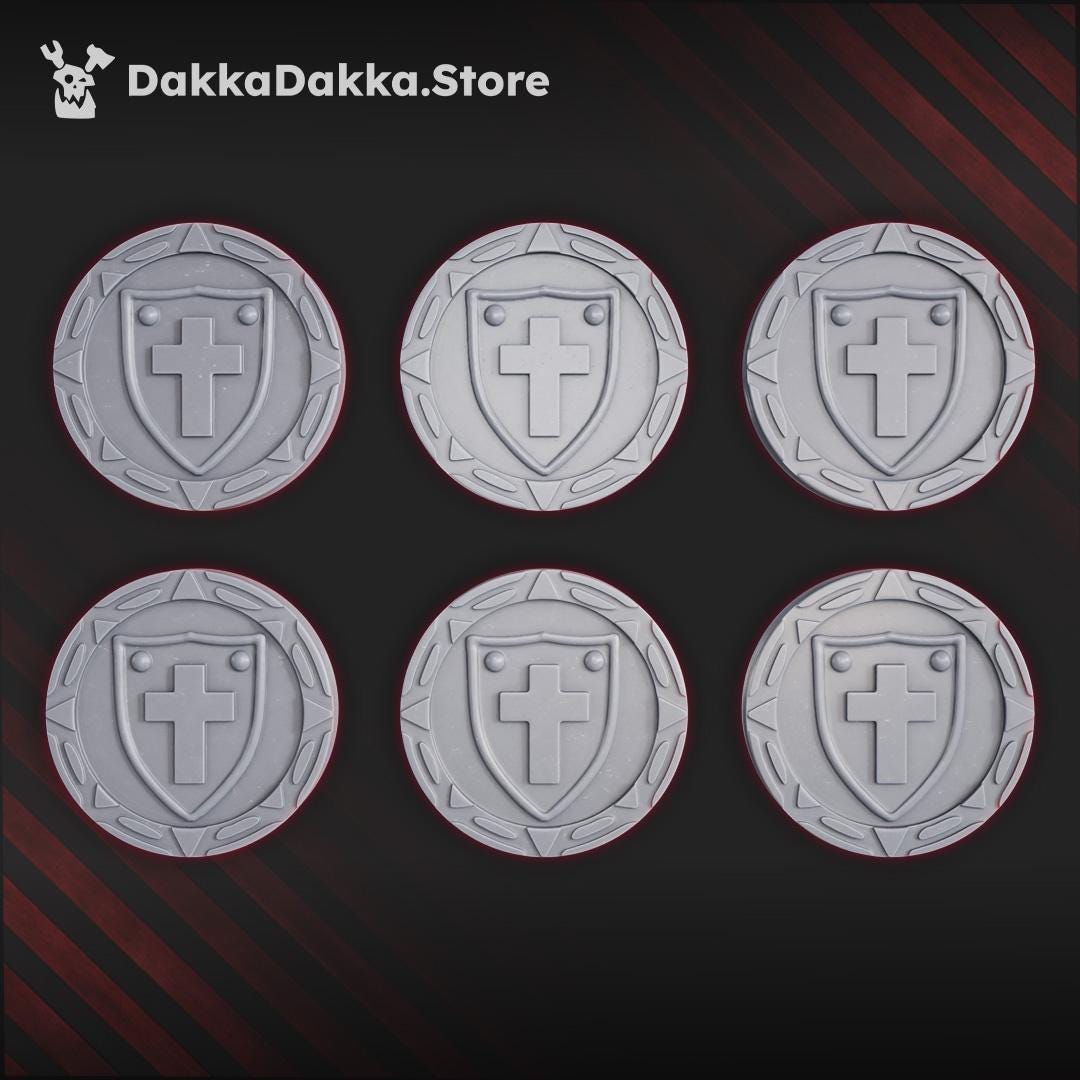 Torquemada's Gauge, Dice & Markers | DakkaDakka | Wargaming | Tabletop | 3D printed miniature | Trench Crusade compatible