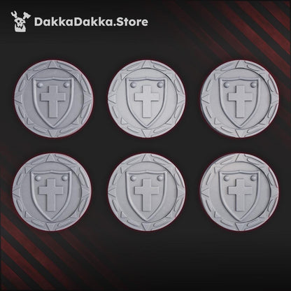 Torquemada's Gauge, Dice & Markers | DakkaDakka | Wargaming | Tabletop | 3D printed miniature | Trench Crusade compatible