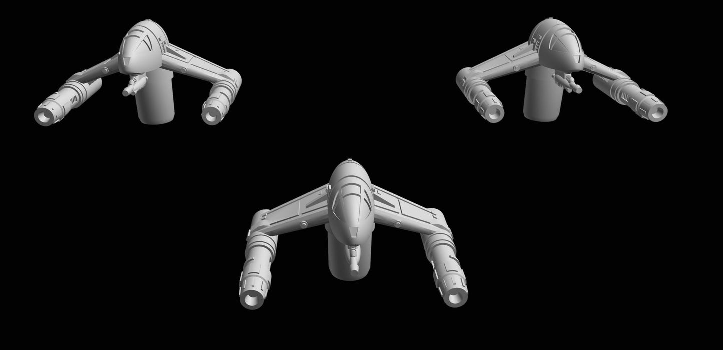SW Armada Imperial A-9 Vigilance 12pcs - Wargaming - Table top - 3D printed miniatures