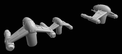 SW Armada Imperial A-9 Vigilance 12pcs - Wargaming - Table top - 3D printed miniatures