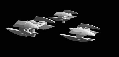 SW Armada CIS Hyena Bomber 6pcs - Wargaming - Table top - 3D printed miniatures