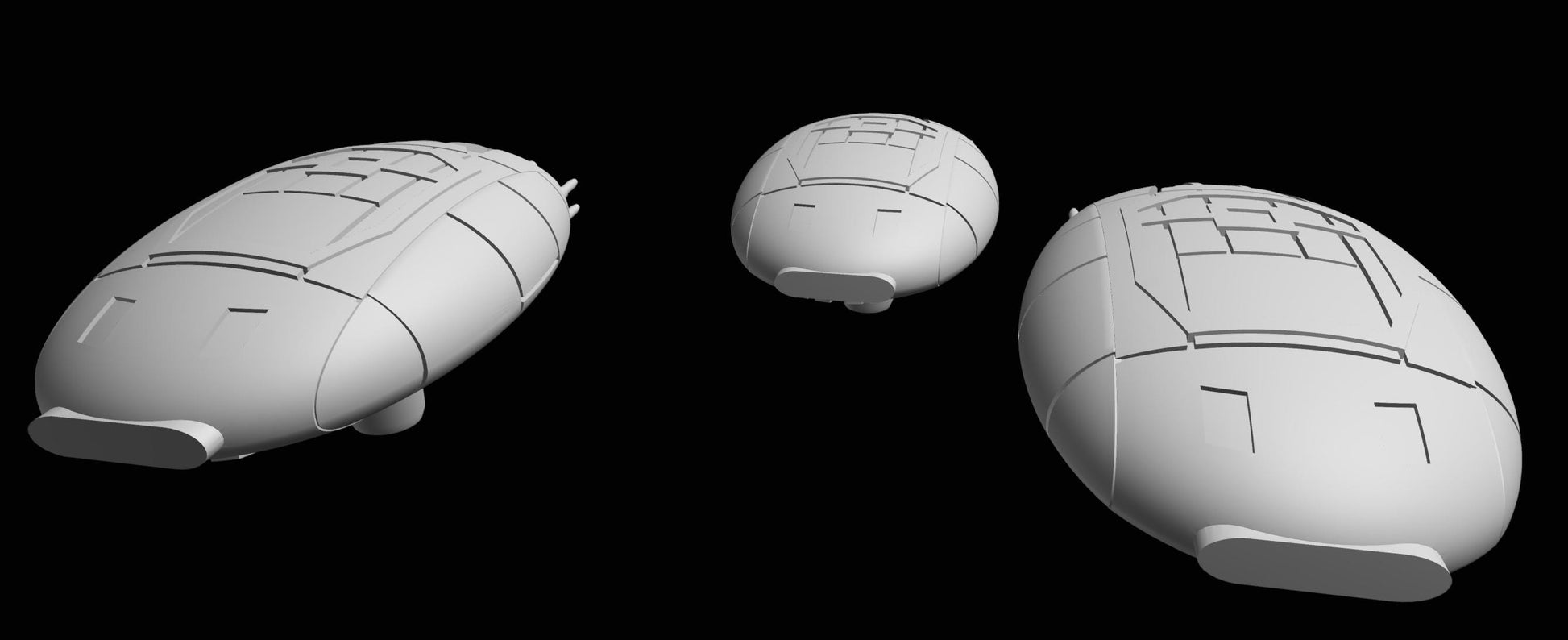SW Armada CIS Droid Scarab Figther 12pcs - Wargaming - Table top - 3D printed miniatures