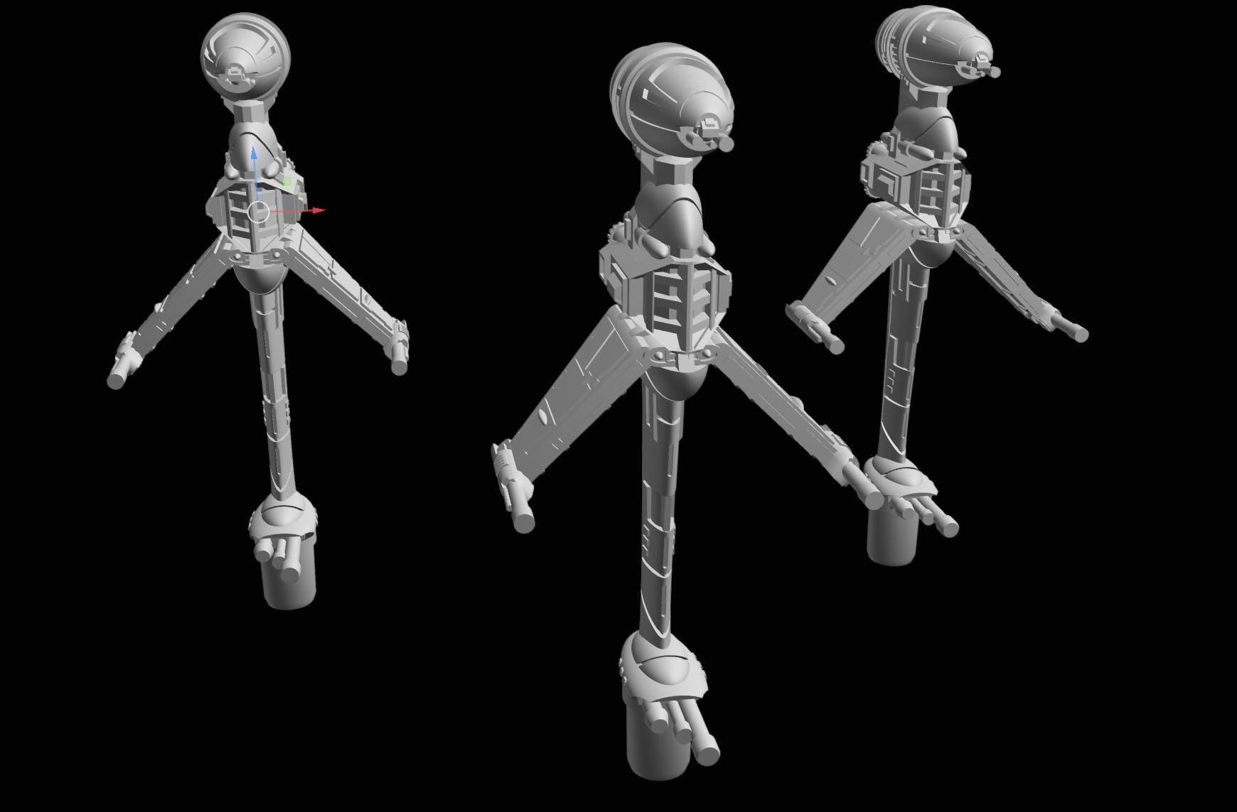 SW Armada Rebels B Wing 9pcs - Wargaming - Table top - 3D printed miniatures