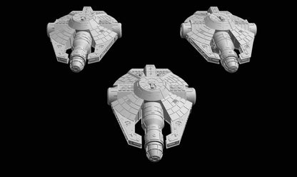SW Armada Rebels YT-200 6pcs - Wargaming - Table top - 3D printed miniatures