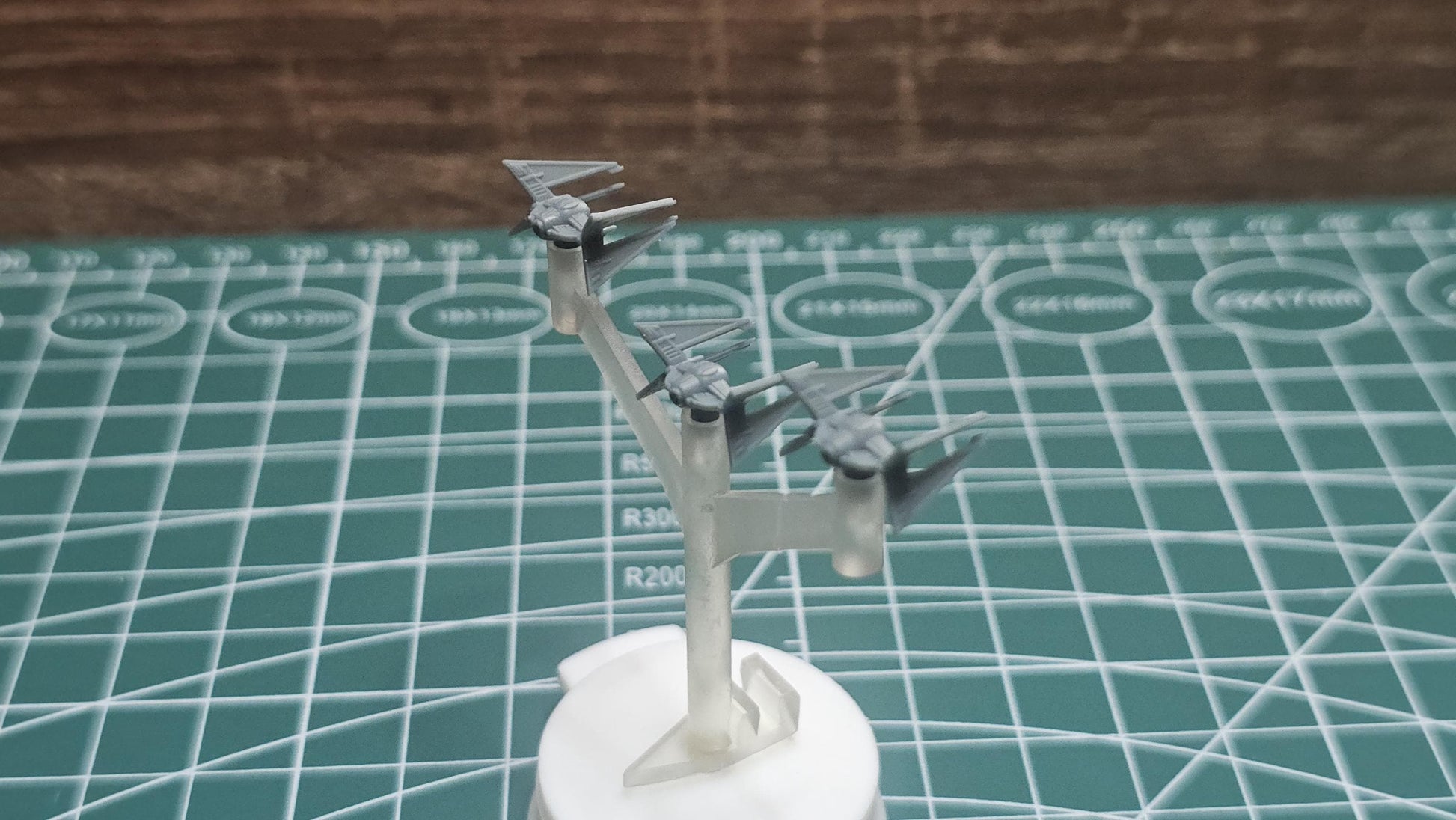 SW Armada Imperial Tie Hunter 9pcs - Wargaming - Table top - 3D printed miniatures