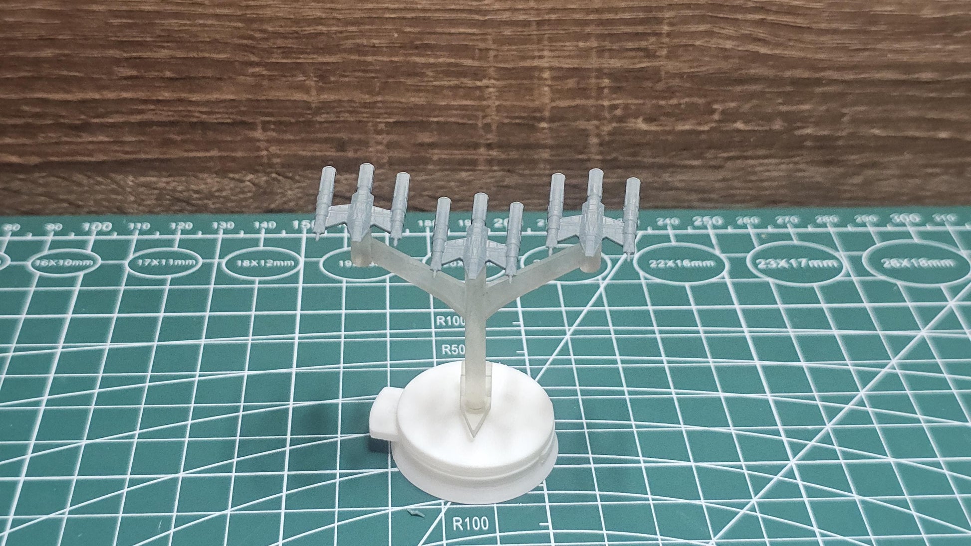SW Armada Rebels M-Wing 9pcs - Wargaming - Table top - 3D printed miniatures
