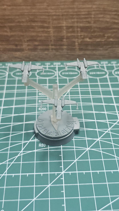 Imperial Preybird heavy fighter Squadron (6pcs): 3D Printed Armada proxy