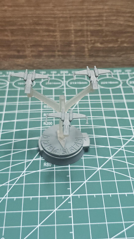 Imperial Preybird heavy fighter Squadron (6pcs): 3D Printed Armada proxy