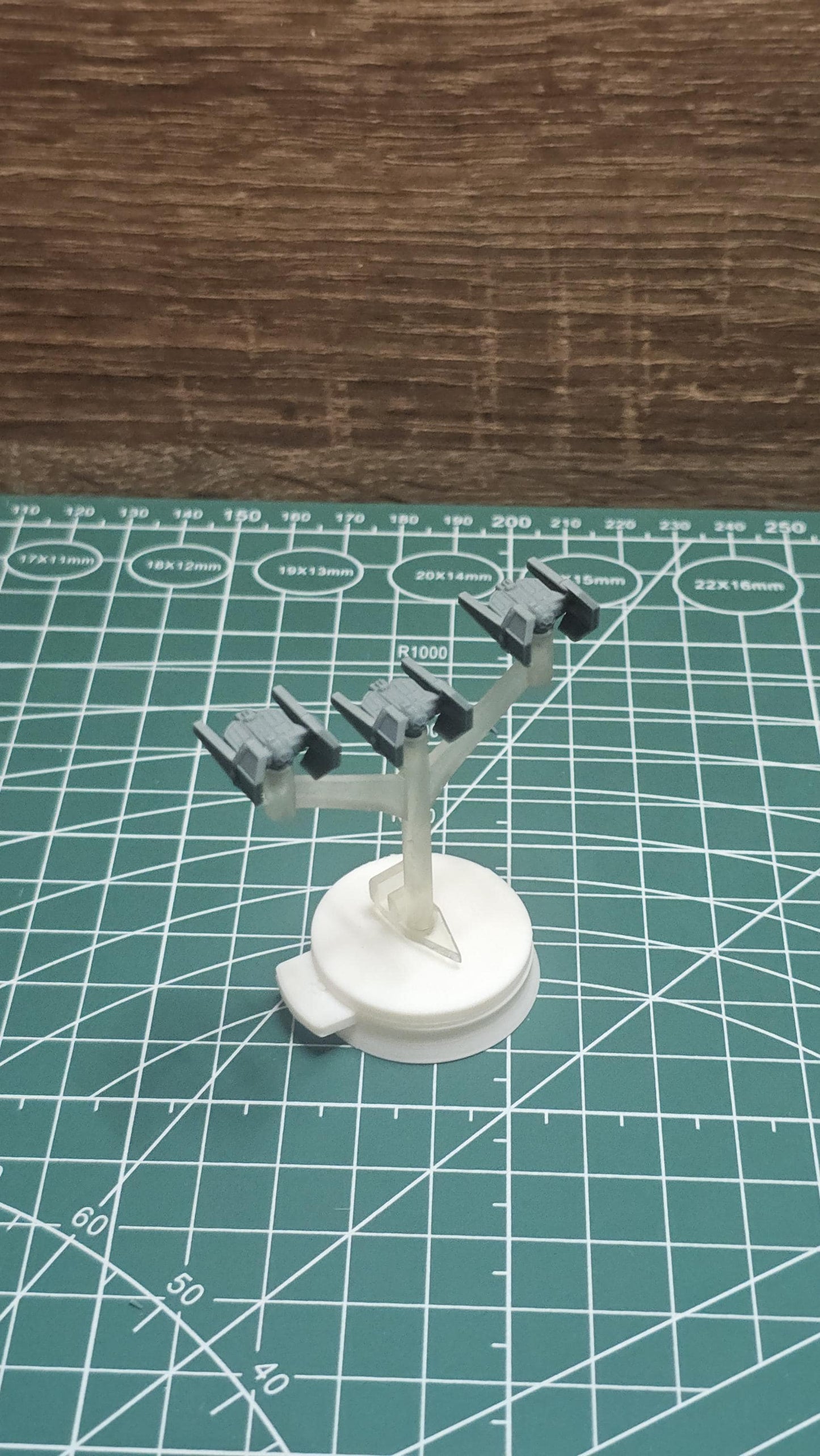 Imperial Tie Aggressor Squadron (9pcs): 3D Printed Armada proxy