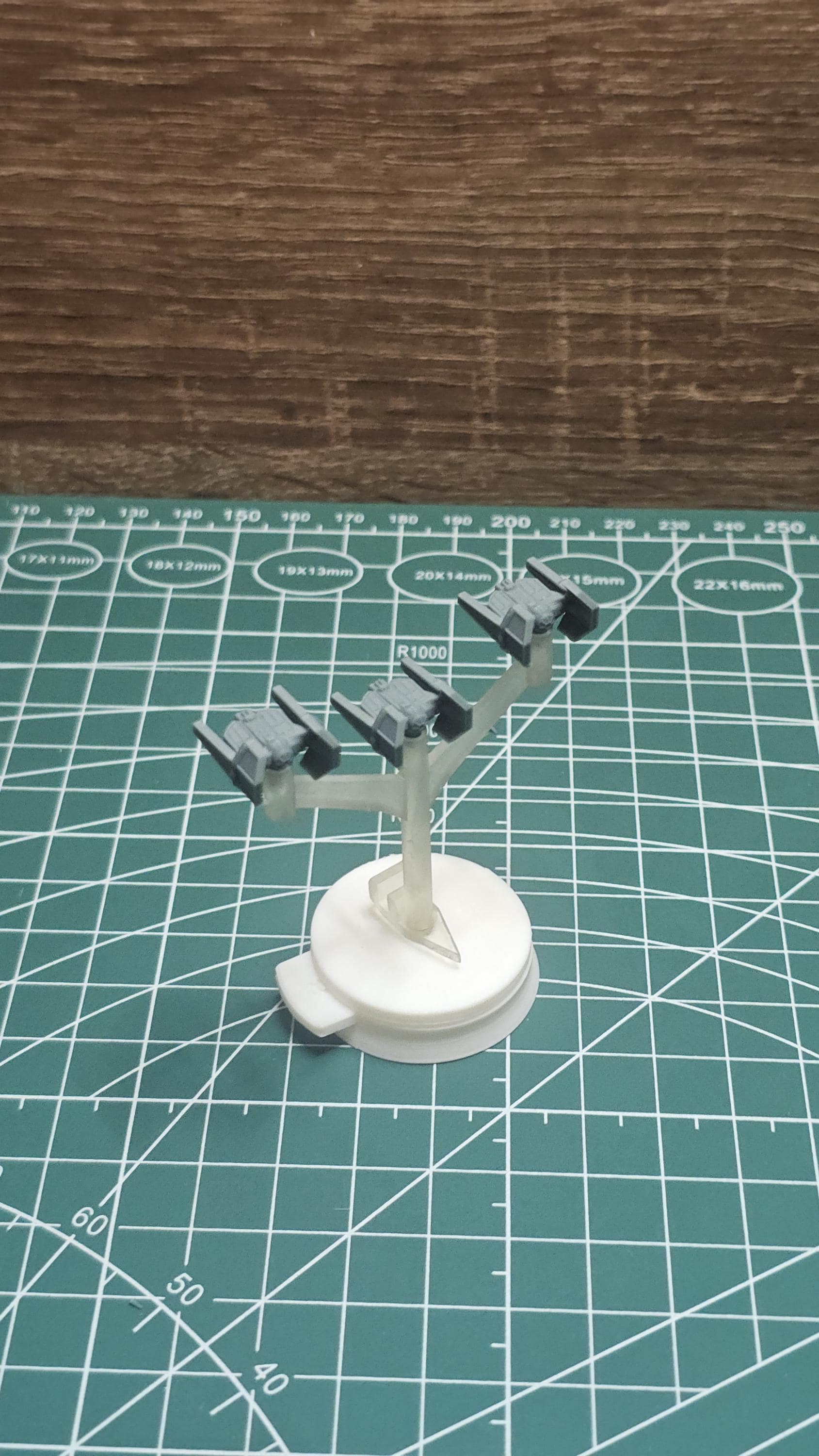 Imperial Tie Aggressor Squadron (9pcs): 3D Printed Armada proxy