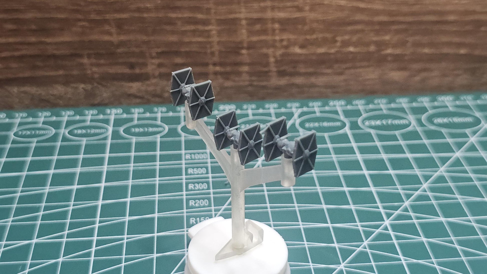 Imperial Tie Brute Squadron (9pcs): 3D Printed Armada proxy