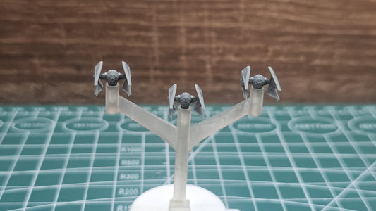 Imperial Tie Interceptor Squadron (9pcs): 3D Printed Armada proxy