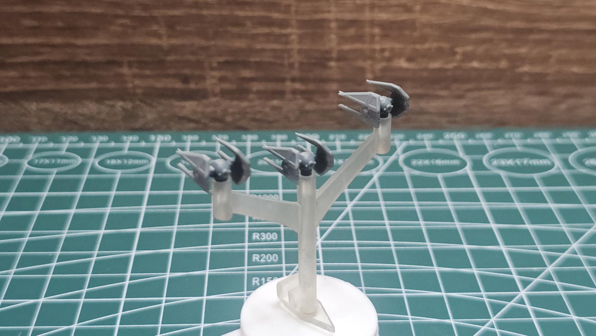 Imperial Tie Interceptor Squadron (9pcs): 3D Printed Armada proxy