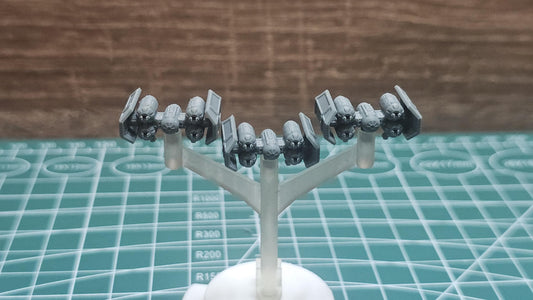 Imperial Tie Punisher heavy bomber Squadron (9pcs): 3D Printed Armada proxy