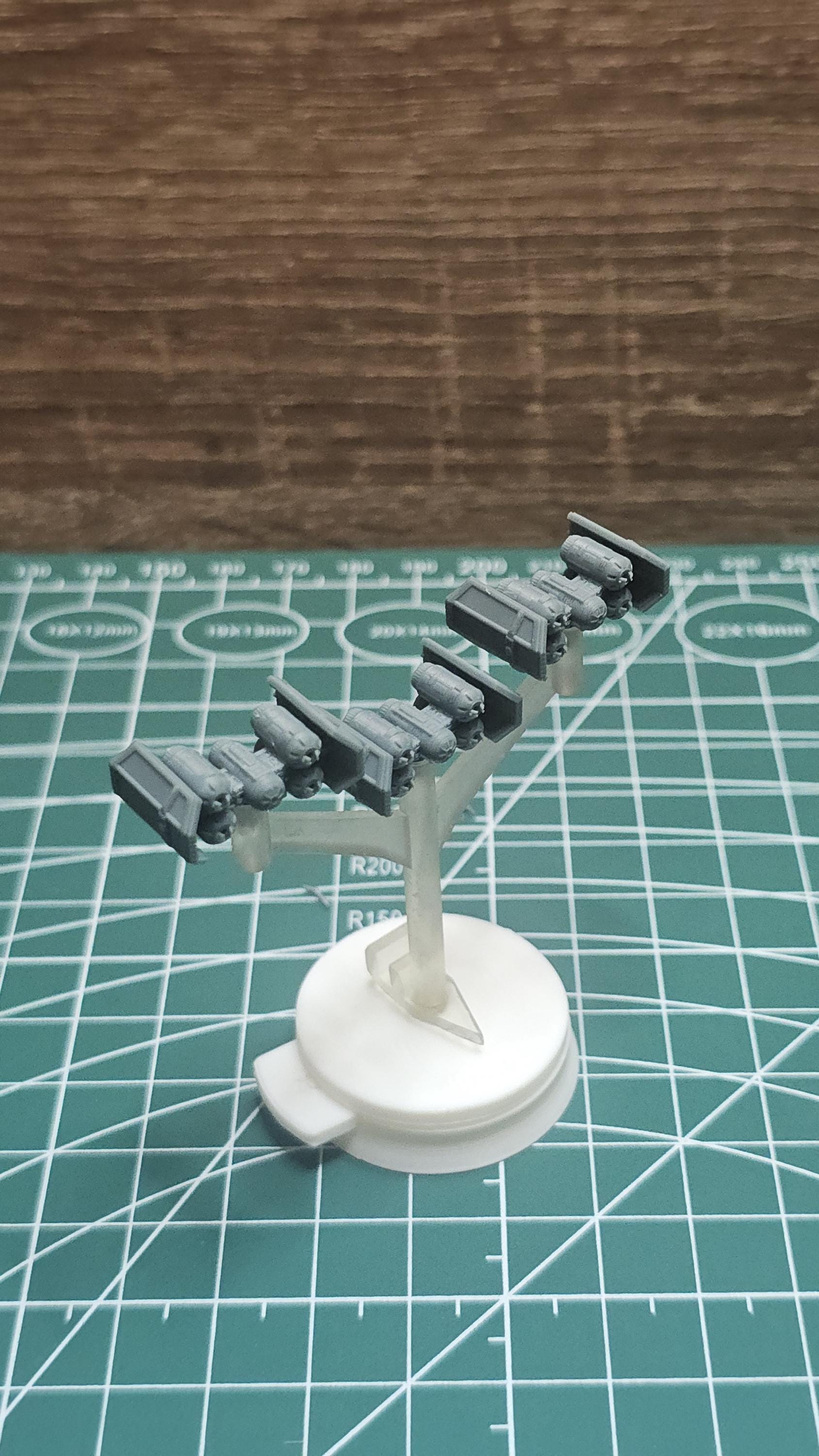 Imperial Tie Punisher heavy bomber Squadron (9pcs): 3D Printed Armada proxy