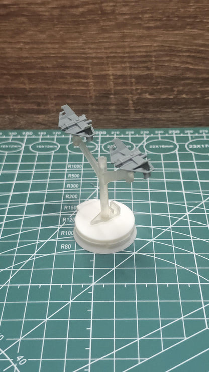 SW Armada Imperial Tie Stalker Squadron 6pcs - Wargaming - Table top - 3D printed miniatures