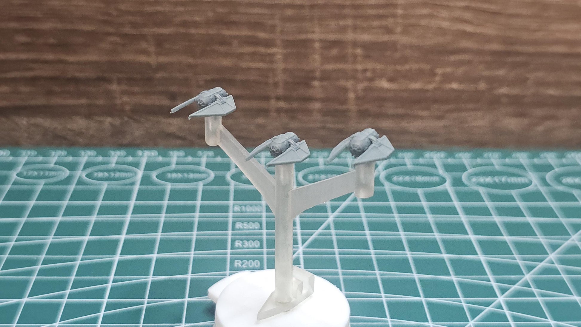 SW Armada Imperial Tie Striker 9pcs - Wargaming - Table top - 3D printed miniatures