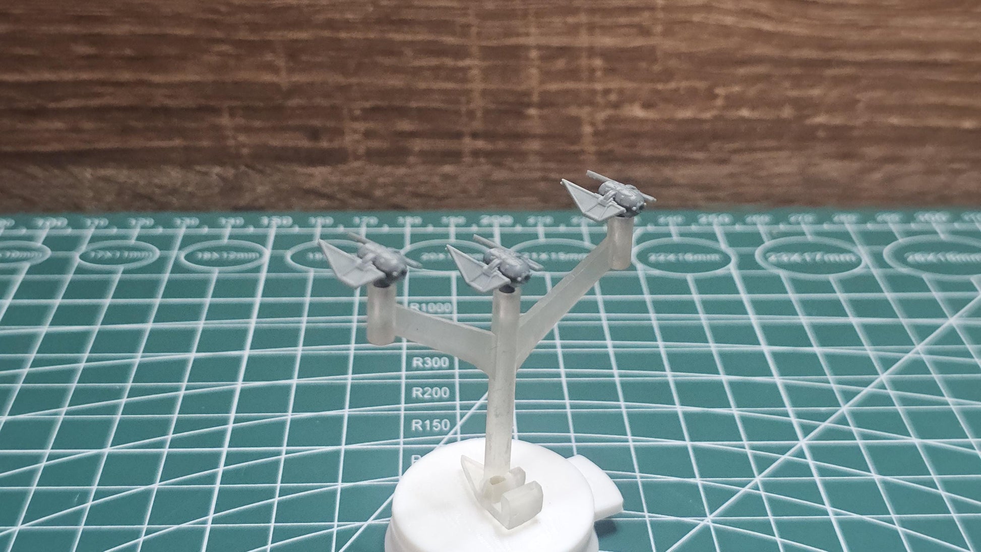SW Armada Imperial Tie Striker 9pcs - Wargaming - Table top - 3D printed miniatures
