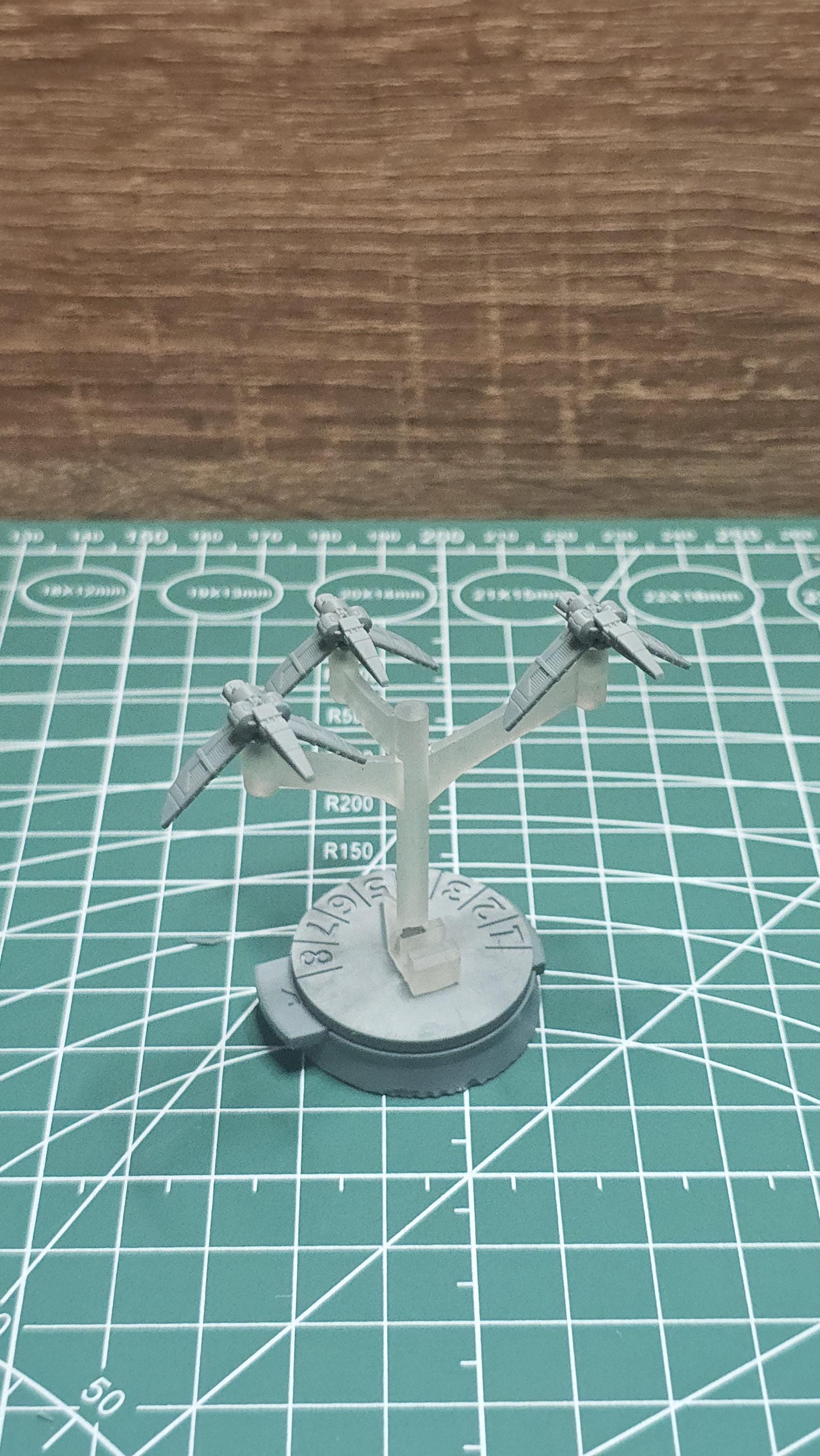 SW Armada CIS Sabaoth Bomber 6pcs - Wargaming - Table top - 3D printed miniatures