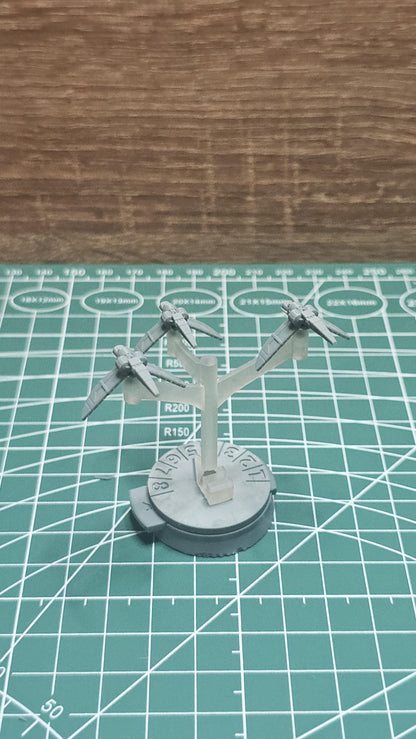 SW Armada CIS Sabaoth Bomber 6pcs - Wargaming - Table top - 3D printed miniatures