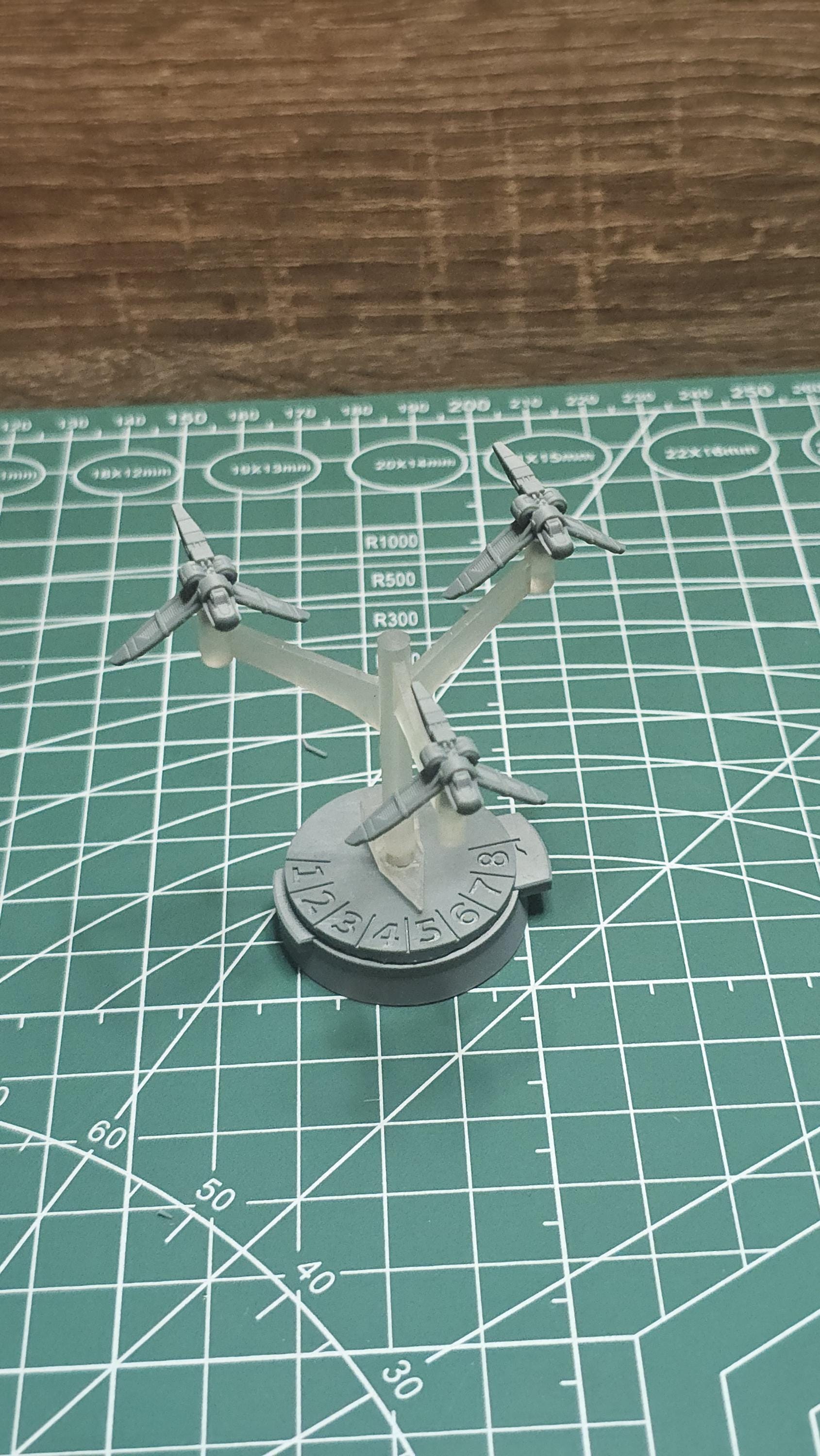 SW Armada CIS Sabaoth Bomber 6pcs - Wargaming - Table top - 3D printed miniatures