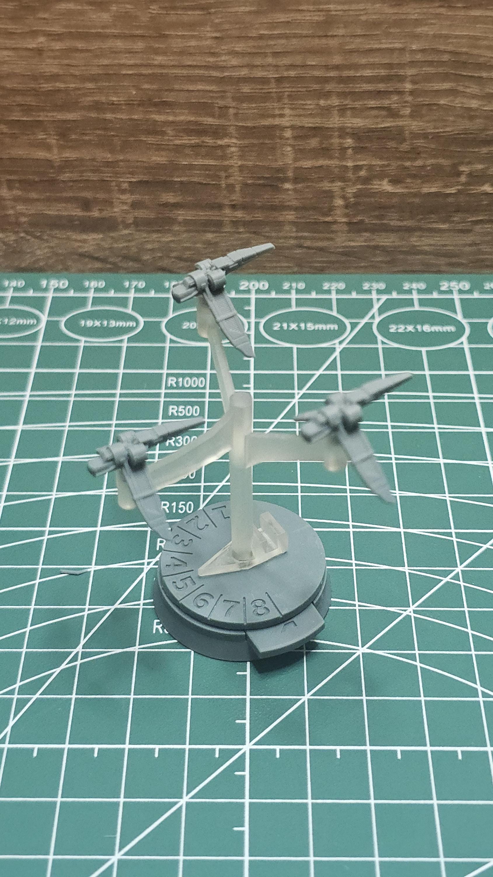 SW Armada CIS Sabaoth Bomber 6pcs - Wargaming - Table top - 3D printed miniatures