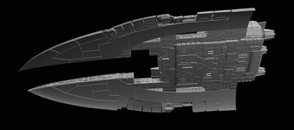 CIS Sabaoth-class Star Destroyer: 3D printed SW Armada proxy