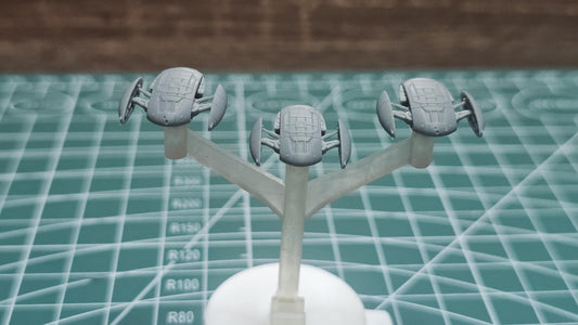 SW Armada CIS Droid Scarab Figther 12pcs - Wargaming - Table top - 3D printed miniatures