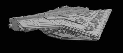 Imperial Assertor-class Super Star Destroyer : 3D printed SW Armada proxy