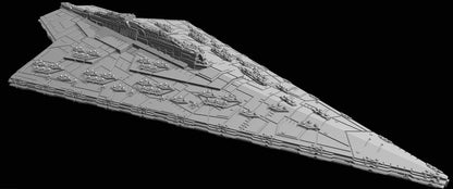Imperial Assertor-class Super Star Destroyer : 3D printed SW Armada proxy