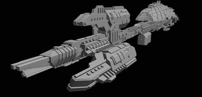 CIS Recusant-class Light Destroyer: 3D printed SW Armada proxy
