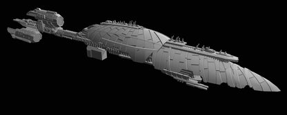CIS Recusant-class Light Destroyer: 3D printed SW Armada proxy