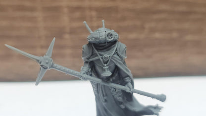 3D Printed miniature: Wraith Pilgrims - Oracle by Crab Miniatures - Trench Crusade compatible - Trench ghosts