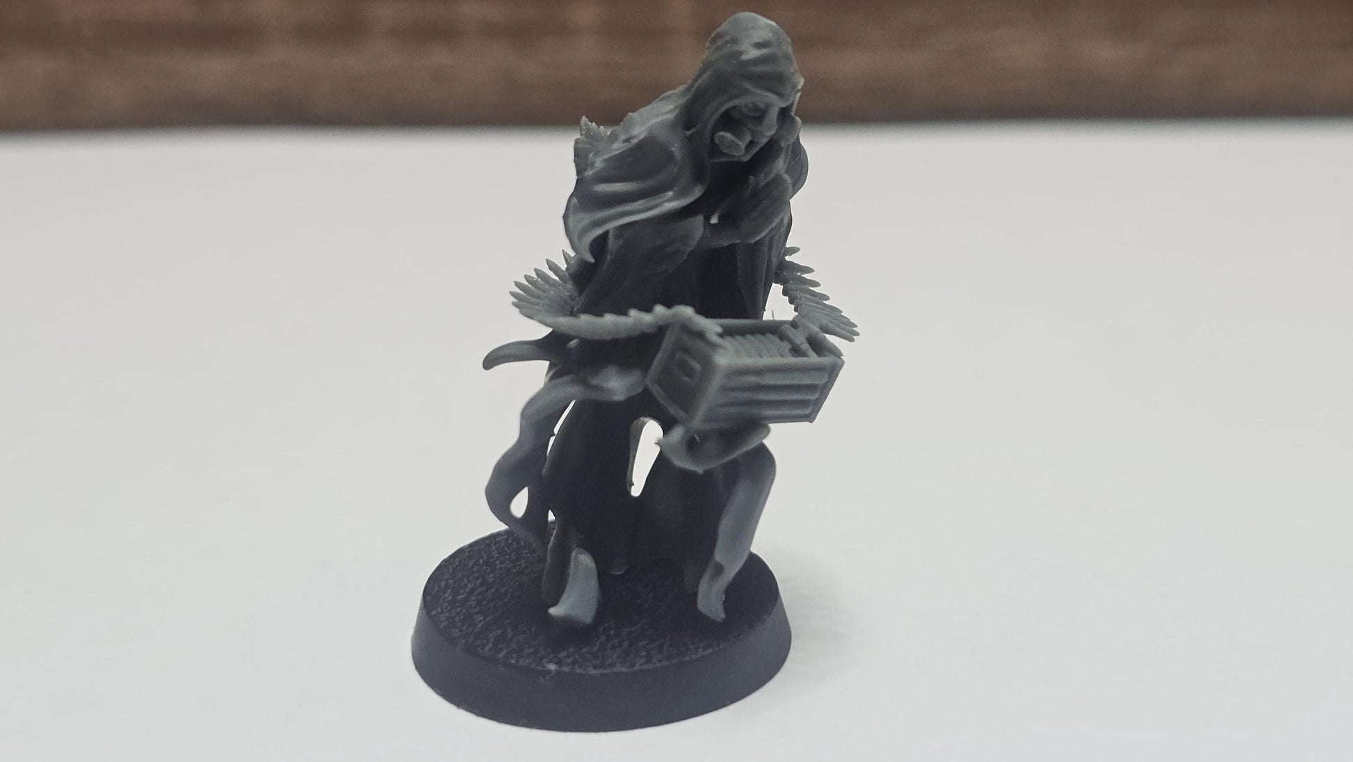 3D Printed miniature: Wraith Pilgrims - Monk by Crab Miniatures - Trench Crusade compatible - Trench ghosts