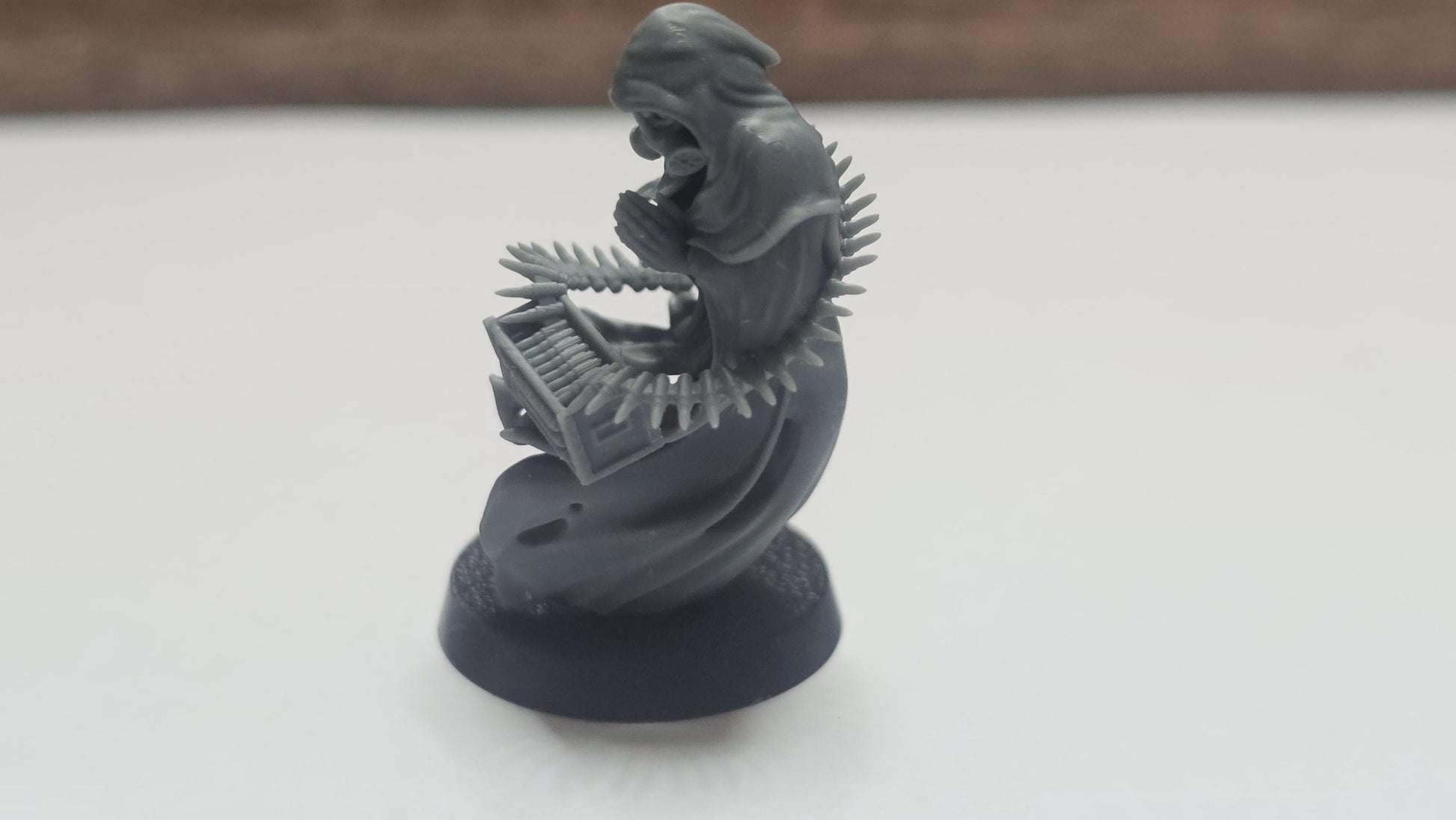 3D Printed miniature: Wraith Pilgrims - Monk by Crab Miniatures - Trench Crusade compatible - Trench ghosts